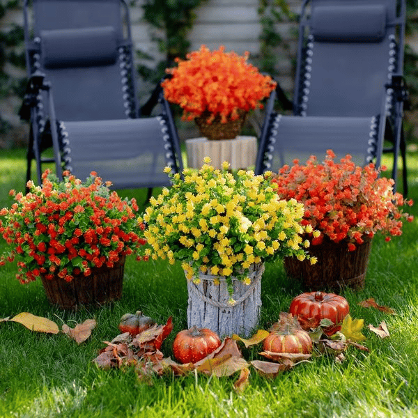 🔥Year-End Clearance - 49% OFF🔥DIY Outdoor Artificial Flowers💐