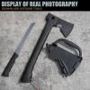 Multi-Purpose Axe for Outdoor Camping with Sheath and Survival Gear
