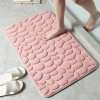 🔥(Last Day Sale- 50% OFF) Cobblestone Embossed Bathroom Bath Mat - Buy 2 Free Shipping