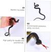 🔥 Rubber Lifelike Snakes Scary Gag toys