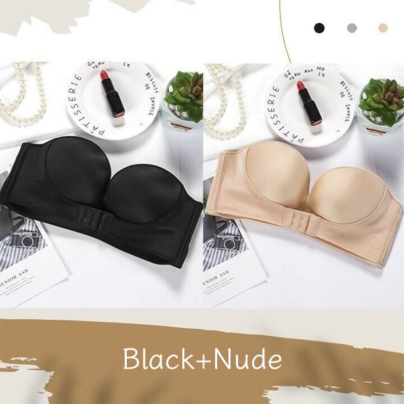 🔥 TOP 1 TRENDING SUMMER 🔥 Strapless Front Buckle Lift Bra