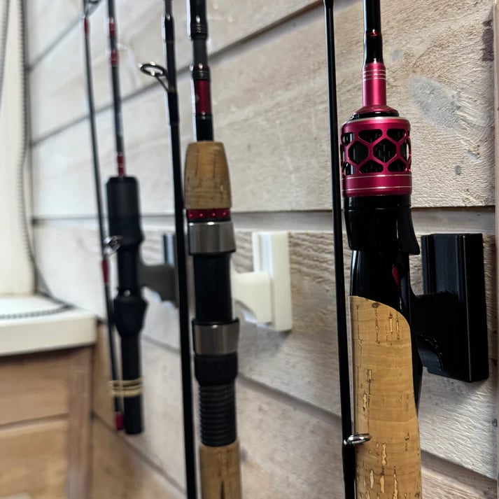 🎁TikTok Last Day Sale - 70% OFF🎉FISHING ROD WALL HOLDER
