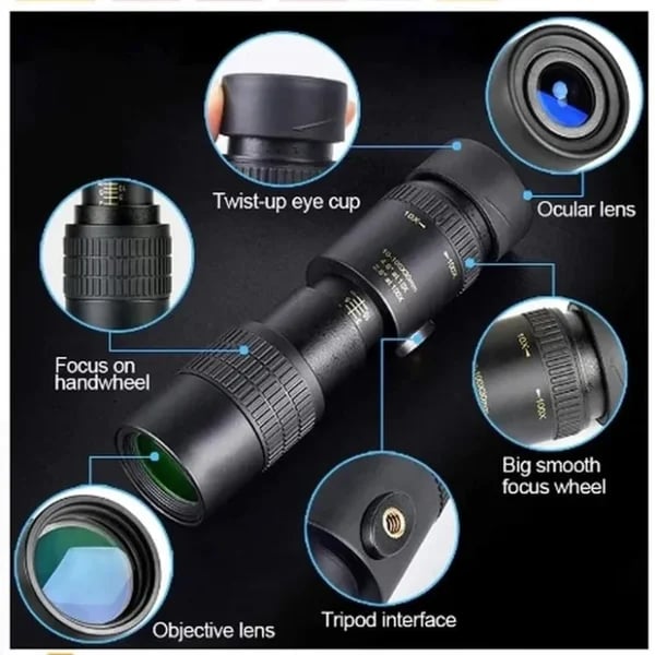 🔥[HOT SALE $10 OFF]⚡Clearance Sale 🔭Super Telephoto Zoom Monocular Telescope