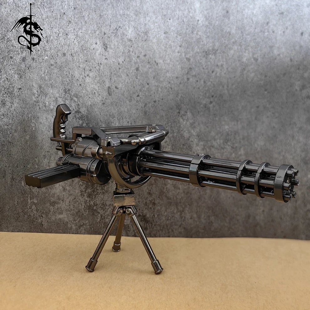 🔥 Metal Gatling Submachine Mini Gun