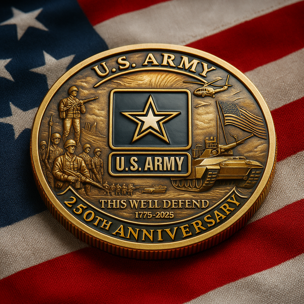 U.S. Navy Veterans Tribute Coin – 250 Years of Service
