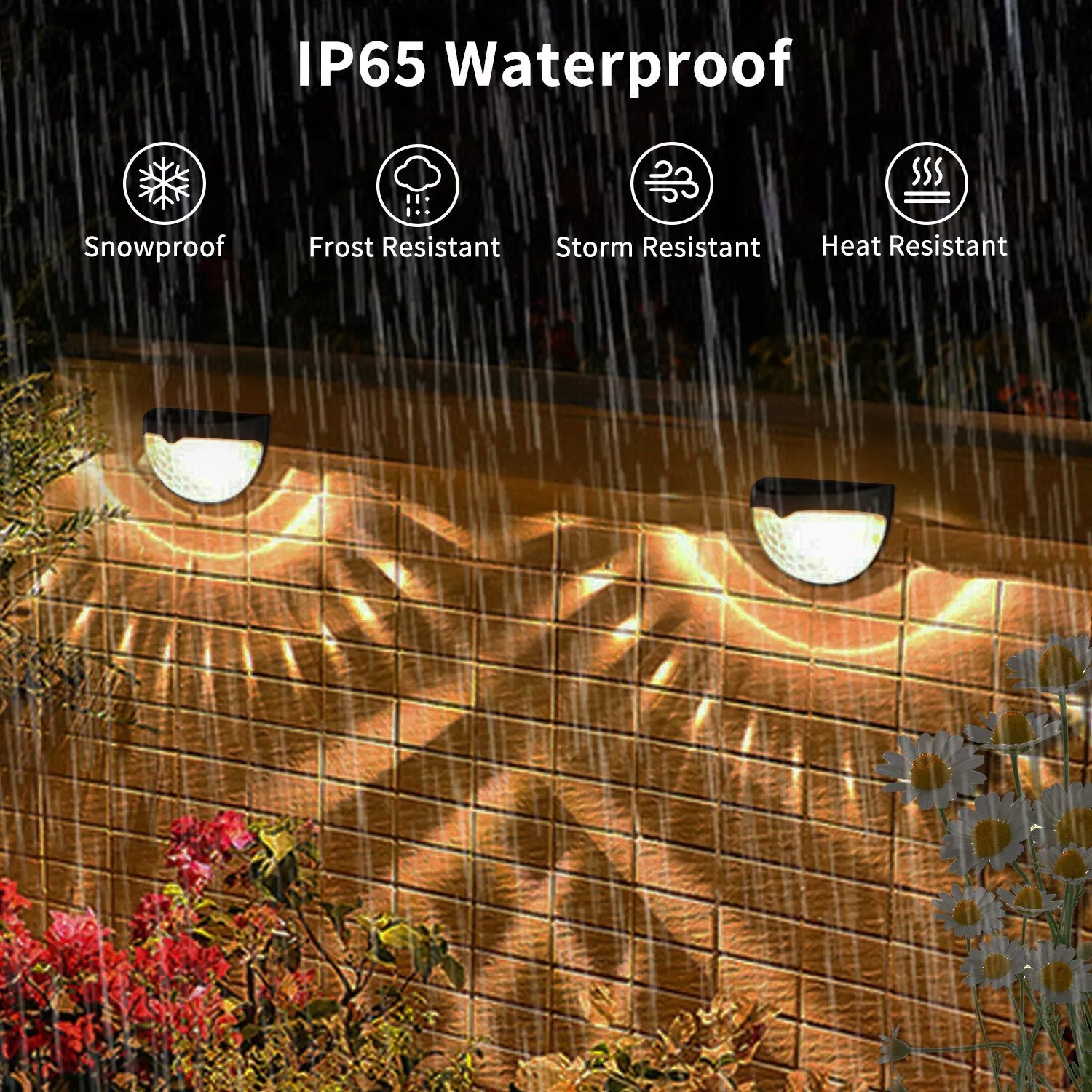 🔥🔥Buy 4 get 3 free shipping-2024 New Solar Fence Deck Garden Light🔥