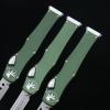 OTF micro-tech green handle Halo 6 lever straight jump knife