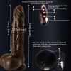 8.6-In Vibrating Thrusting Swing Thick Long Lifelike Dildo With Remote Control