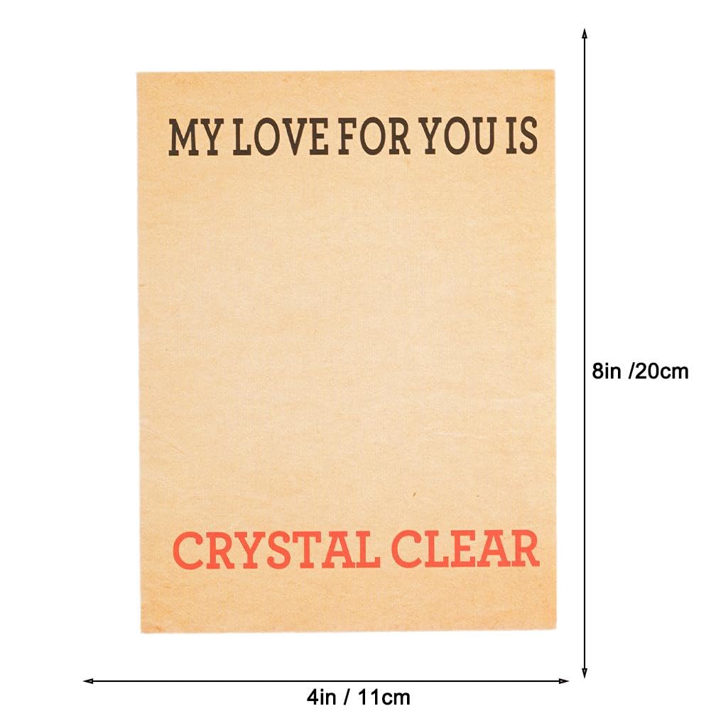 ✨24 Pack Valentines Cards with Heart-Shape Crystals