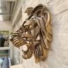 🔥Last Day Promotion 50% OFF🔥🦁Rare Find-Large Lion Head Wall Mounted Art Sculpture🎁