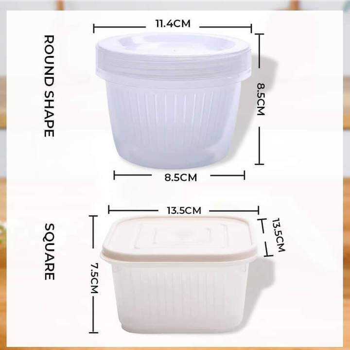 (🔥Last Day Promotion-48%OFF)Multilayer Drain Food Preservation Box(Buy 3 get 2 Free)