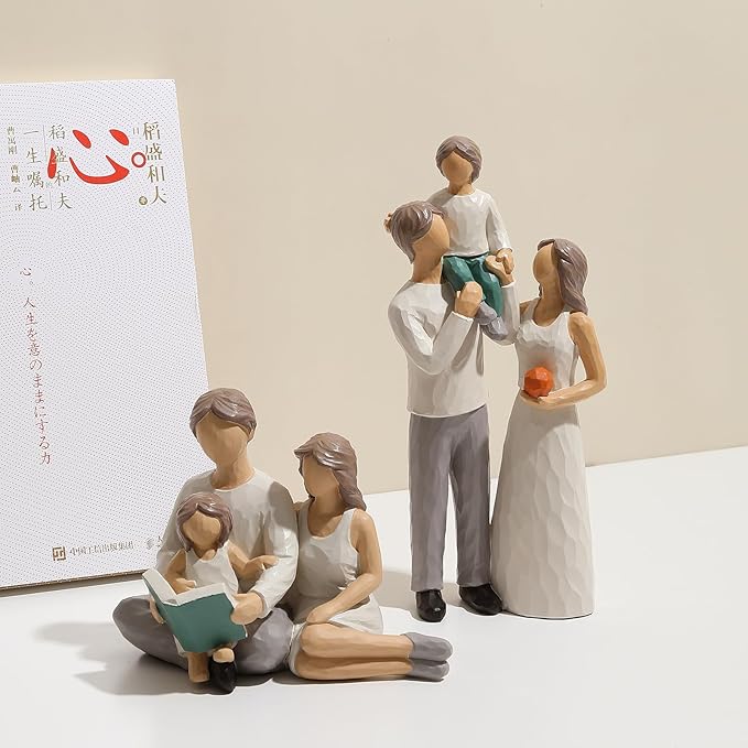 🎁The best gift - a family resin decoration👨‍👩‍👦