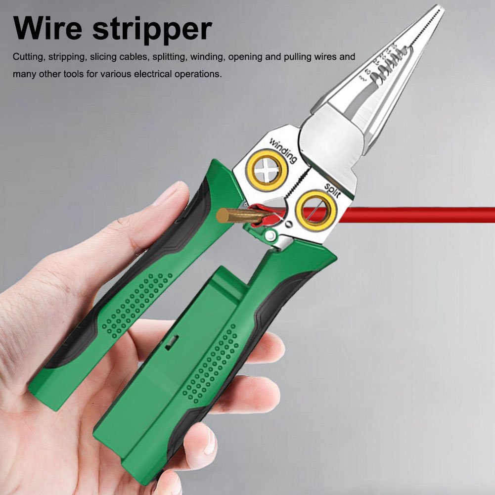 🧰8 in 1 Wire Stripper Twister