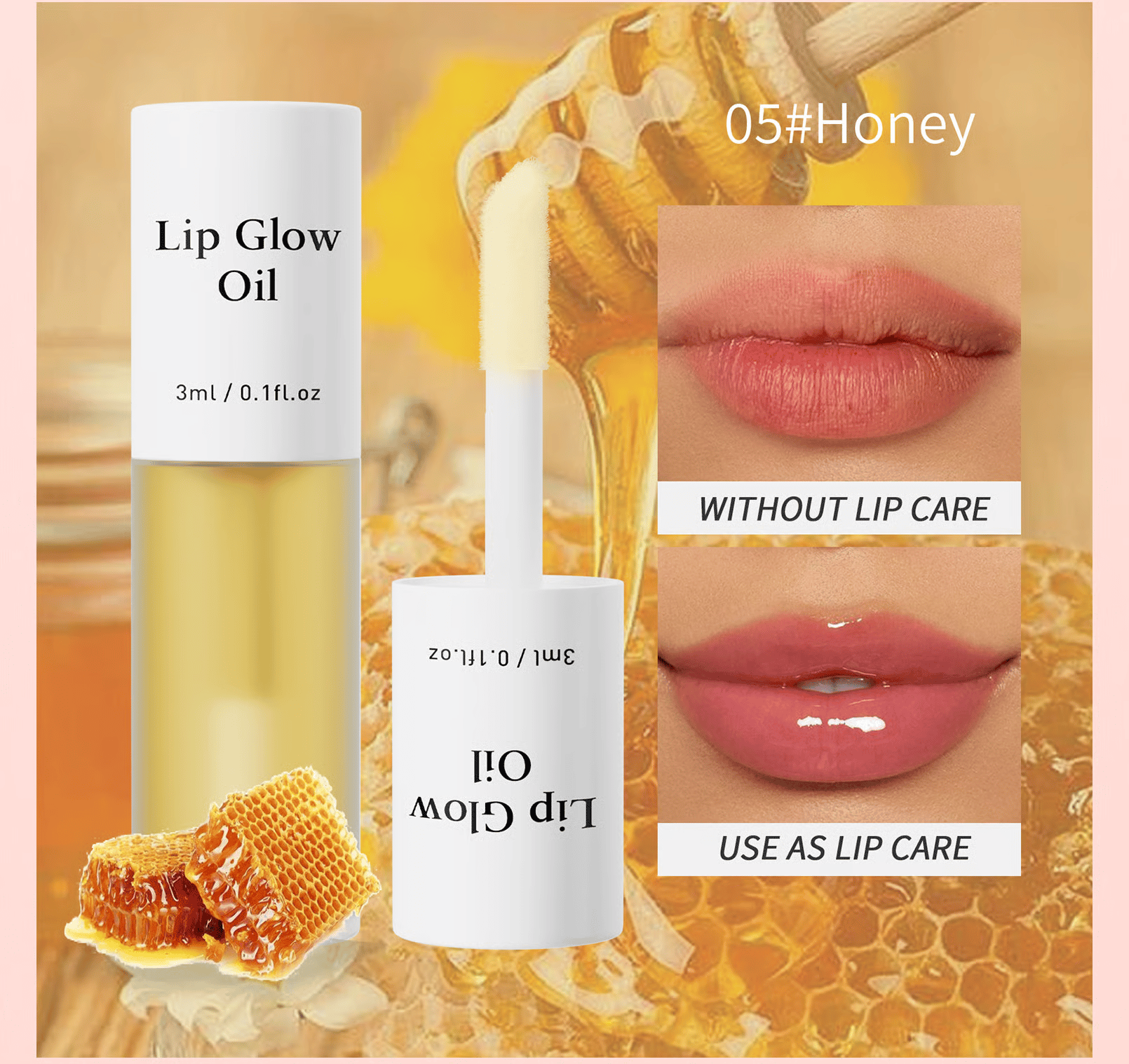 💋 Get the Perfect Pout✨ Tinted Lip Glow Oil - For Lush, Hydrated Lips with a Natural Glow! 💖