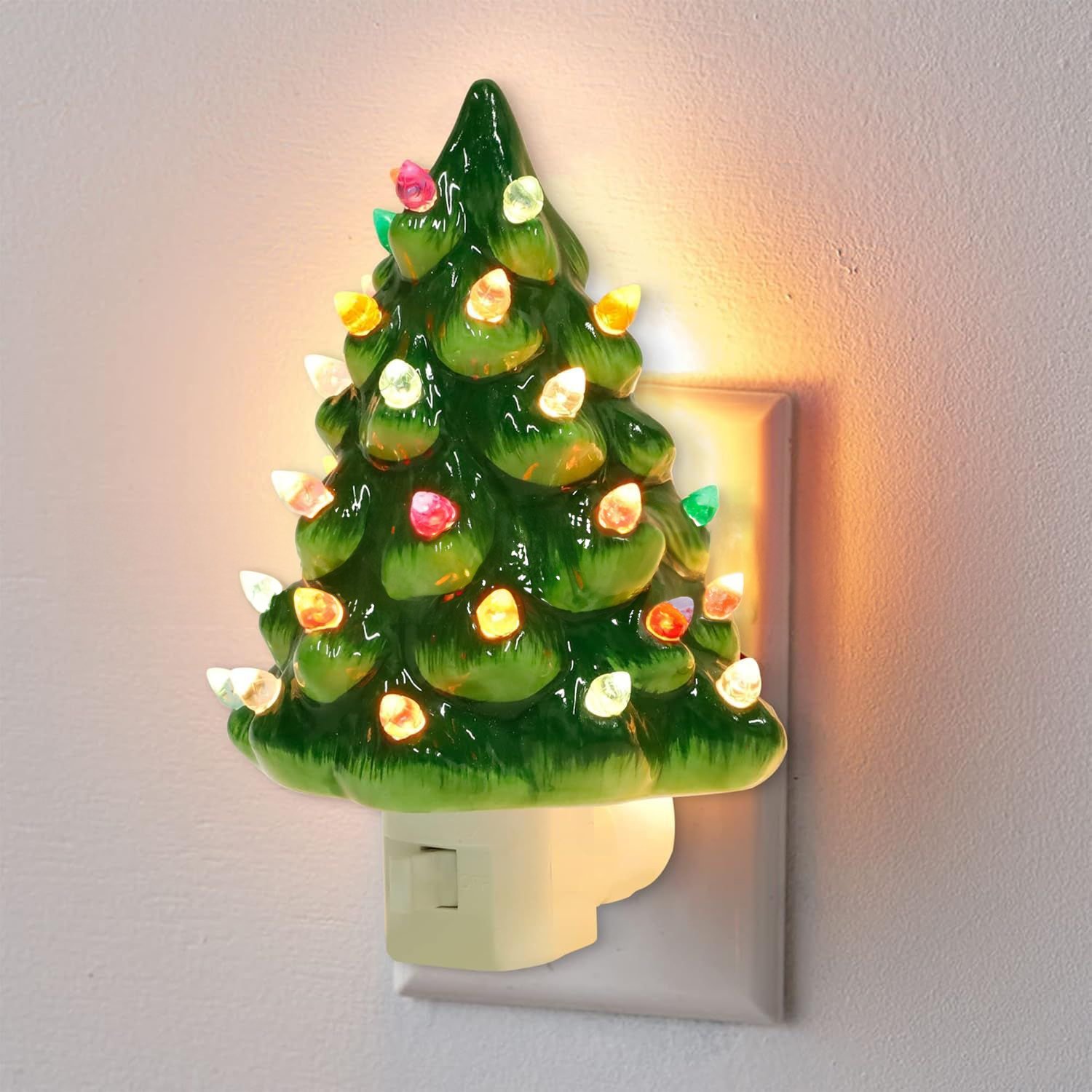 🎁TikTok Last Day Sale - 70% OFF🔥Heritage Glow Ceramic Tree Night Light