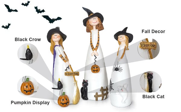 💥HOT SALE 49% OFF👻Halloween Witch Decorations