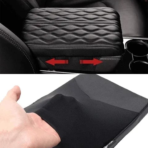 (🌲Early Christmas Sale- 50% OFF) Memory Cotton Leather Car Armrest Box Pad - Suitable for all car model