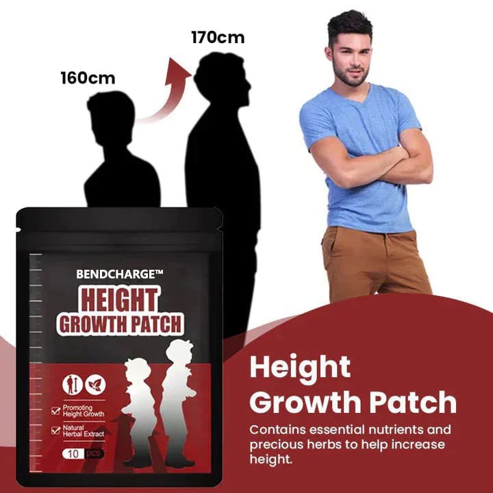 BENDCHARGE™ Herbal Height Increasing Foot Patch🌿 - Awaken Pituitary Growth Hormone 🔥Last Day Promotion 49% OFF🔥