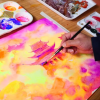🔥2025 Hot Sale✨🎨12 Colors Fluorescent Watercolor Paint