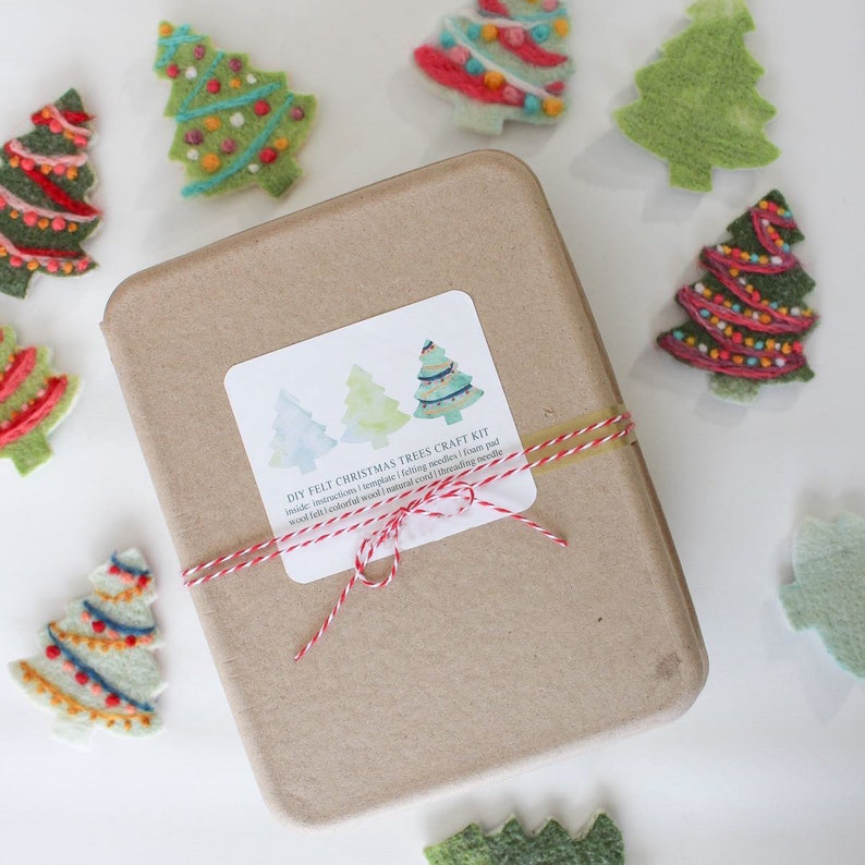 🌲Early Christmas Special 50% OFF🌲DIY Felt Christmas Trees