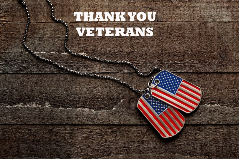 🙏Thank You Veterans- American Flag Dog Tag (BUY 2 GET 1 FREE)