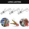 (⏰Early Christmas Sale- 48% OFF) Stainless Steel Metal Long Tail Clip With Hooks (10pcs), BUY 5 GET５FREE & FREE SHIPPING