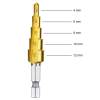 TITANIUM STEP DRILL BIT (3 PCS)