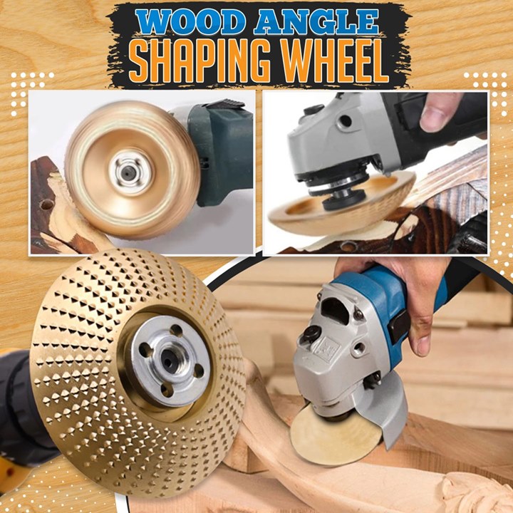 🔥Last Day 70% OFF🔥Woodworking Angle Grinder Molding Wheel