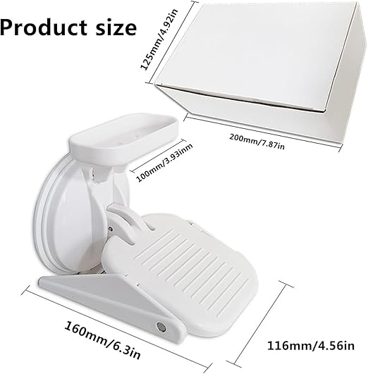 🔥Hot Sale 49%OFF❤️Showr Foot Rest Suction Cup Rack