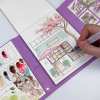 🔥Tri-fold Watercolor Coating Book