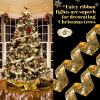 (🌲EARLY CHRISTMAS SALE - 49% OFF) Christmas Tree Decorations Ribbon Lights