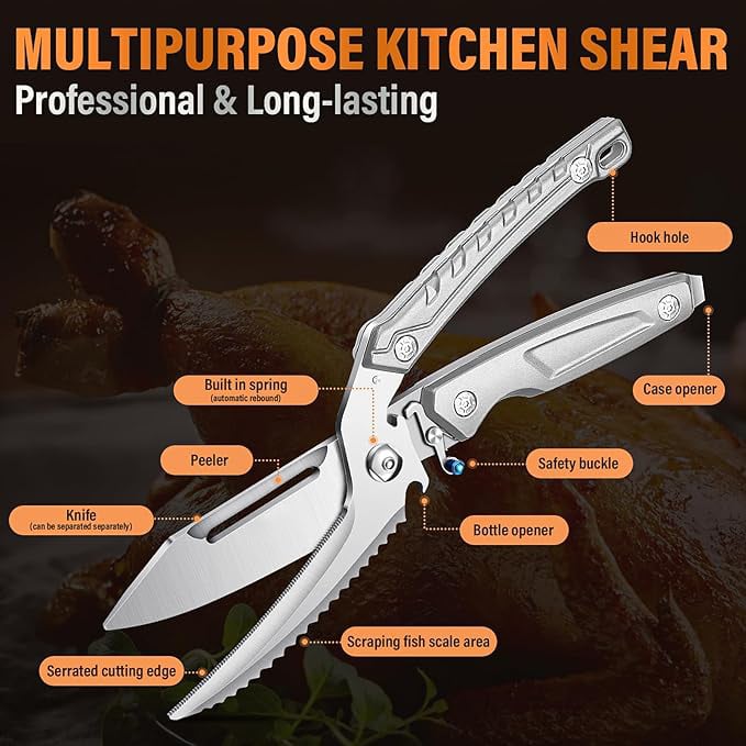 Heavy Duty Poultry Scissors
