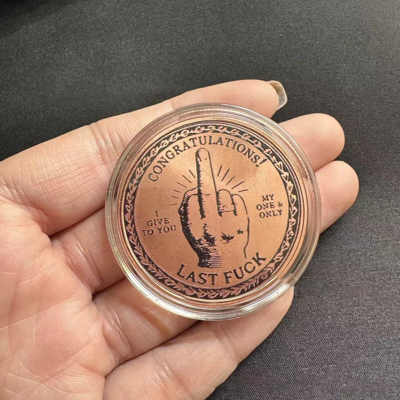 Father's Day Limited Edition🔥LAST FUCK COIN🎁BUY MORE FREE MORE