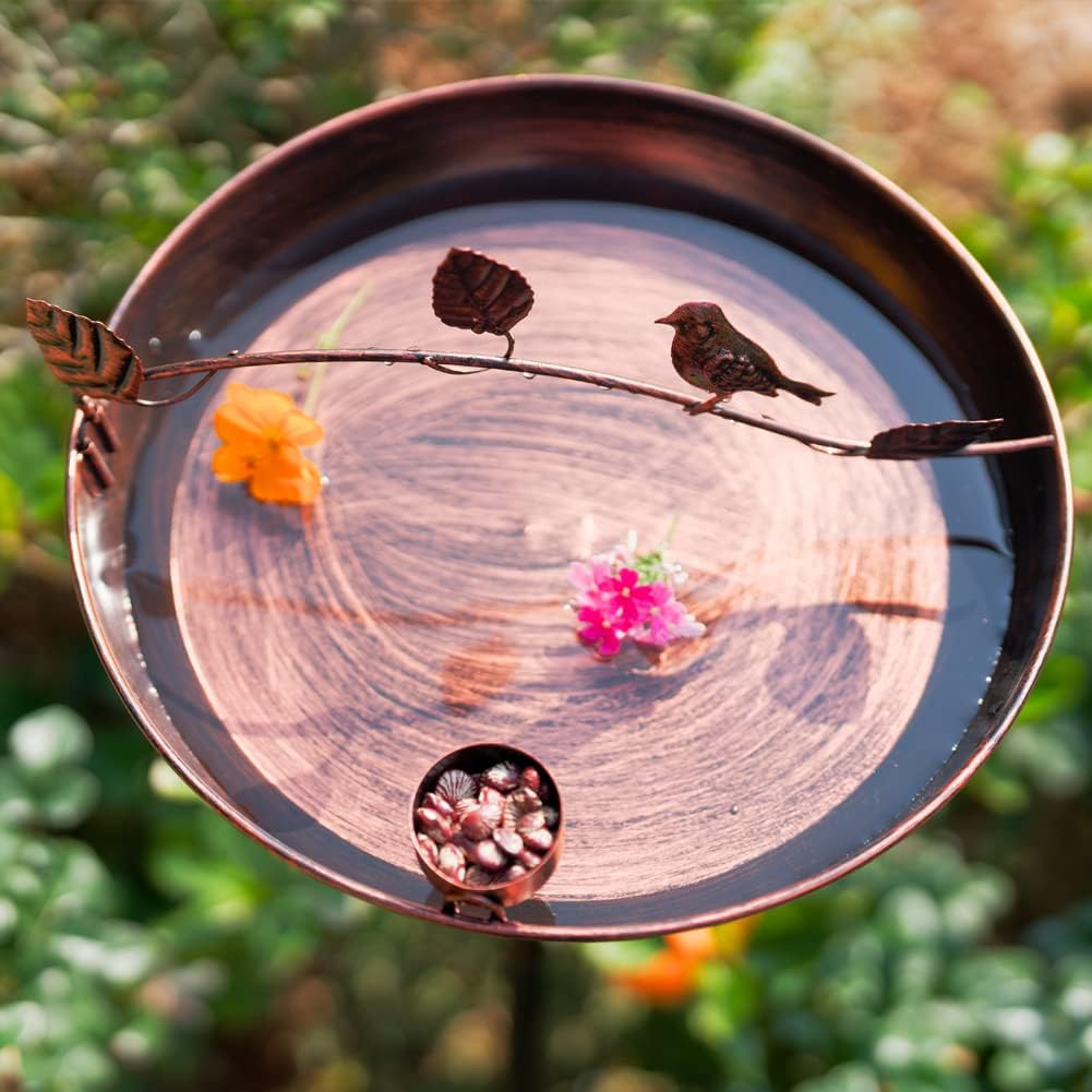 🎖️July 4th Flash Sale: 50% OFF Sitewide! 💕Retro Bird Feeder Iron Decoration 12