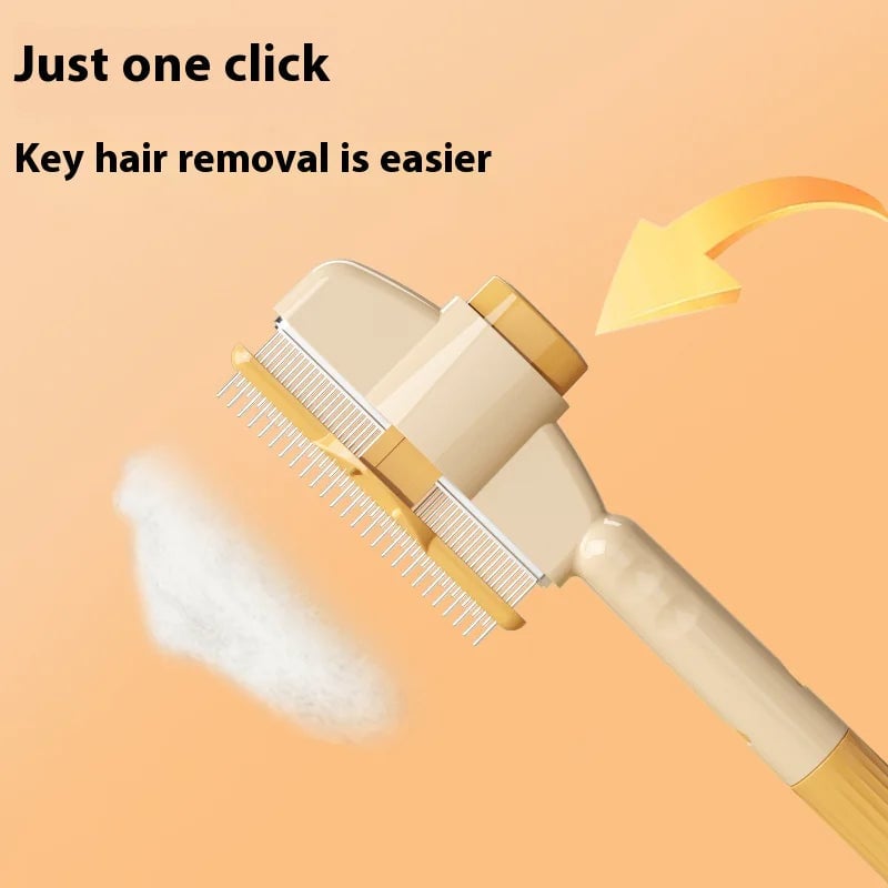 💥LAST DAY SALE 50% OFF💥Self-Cleaning Pet Hair Comb with Release Button