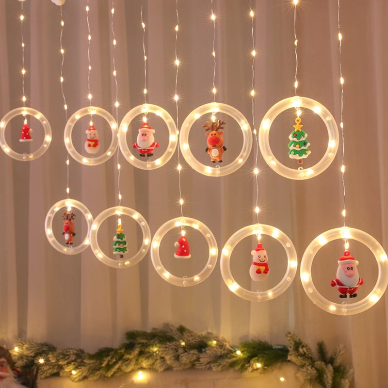 🎅Early Christmas Sale-49% OFF - Christmas Decor Ring Lights🎉Buy 2 Get 10% OFF&Free Shipping