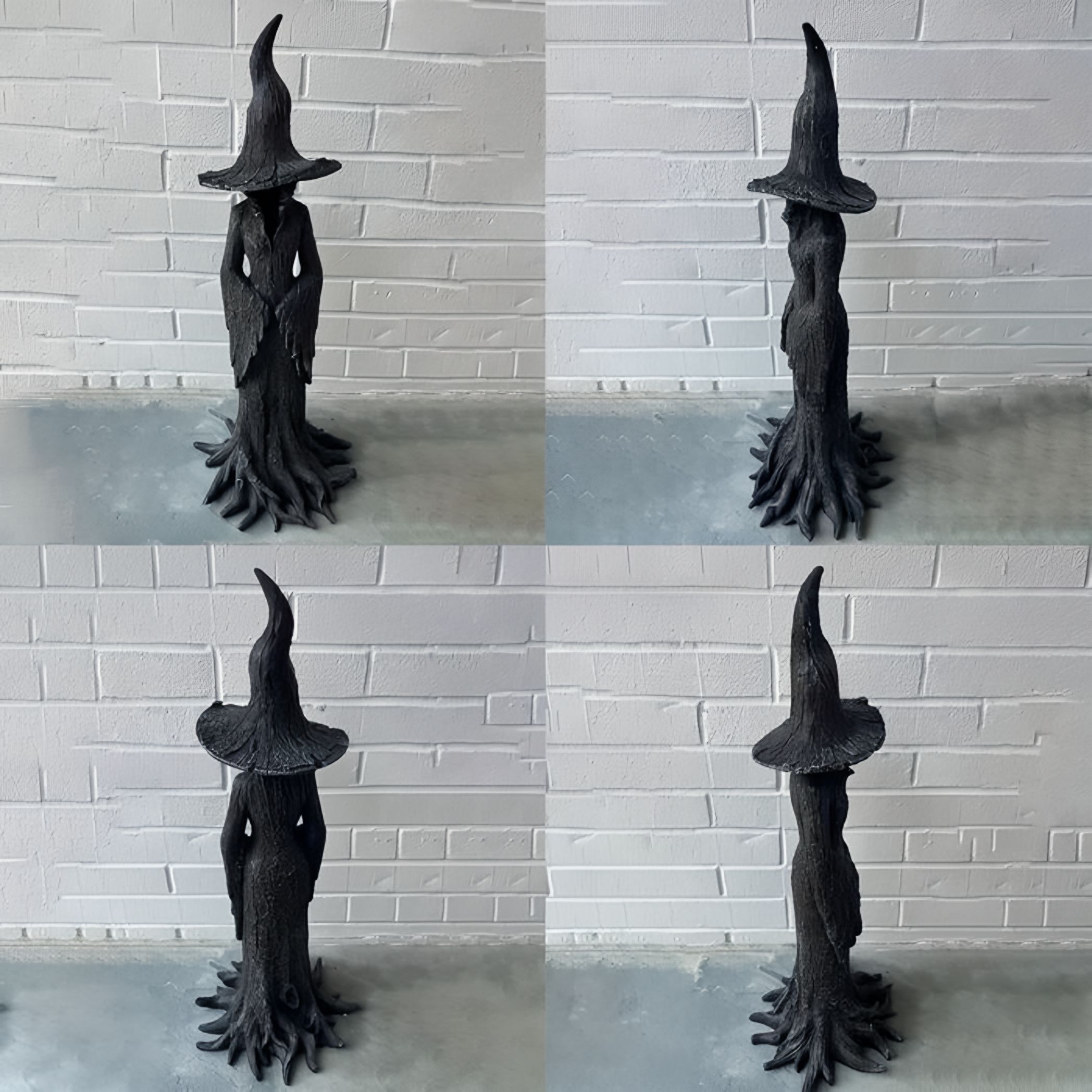 🔥Letzter Tag 49% Rabatt🧙‍♀️Handgemalte Hexenfigur💫
