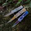 Handcrafted Retro Spinner Pocket Knife – Functional Art in Motion