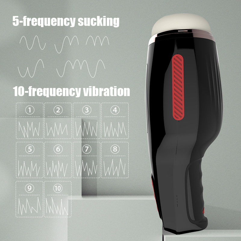 Men's Masturbation Cup - Fully Automatic Penis Delay Workout Massager - FJB-47
