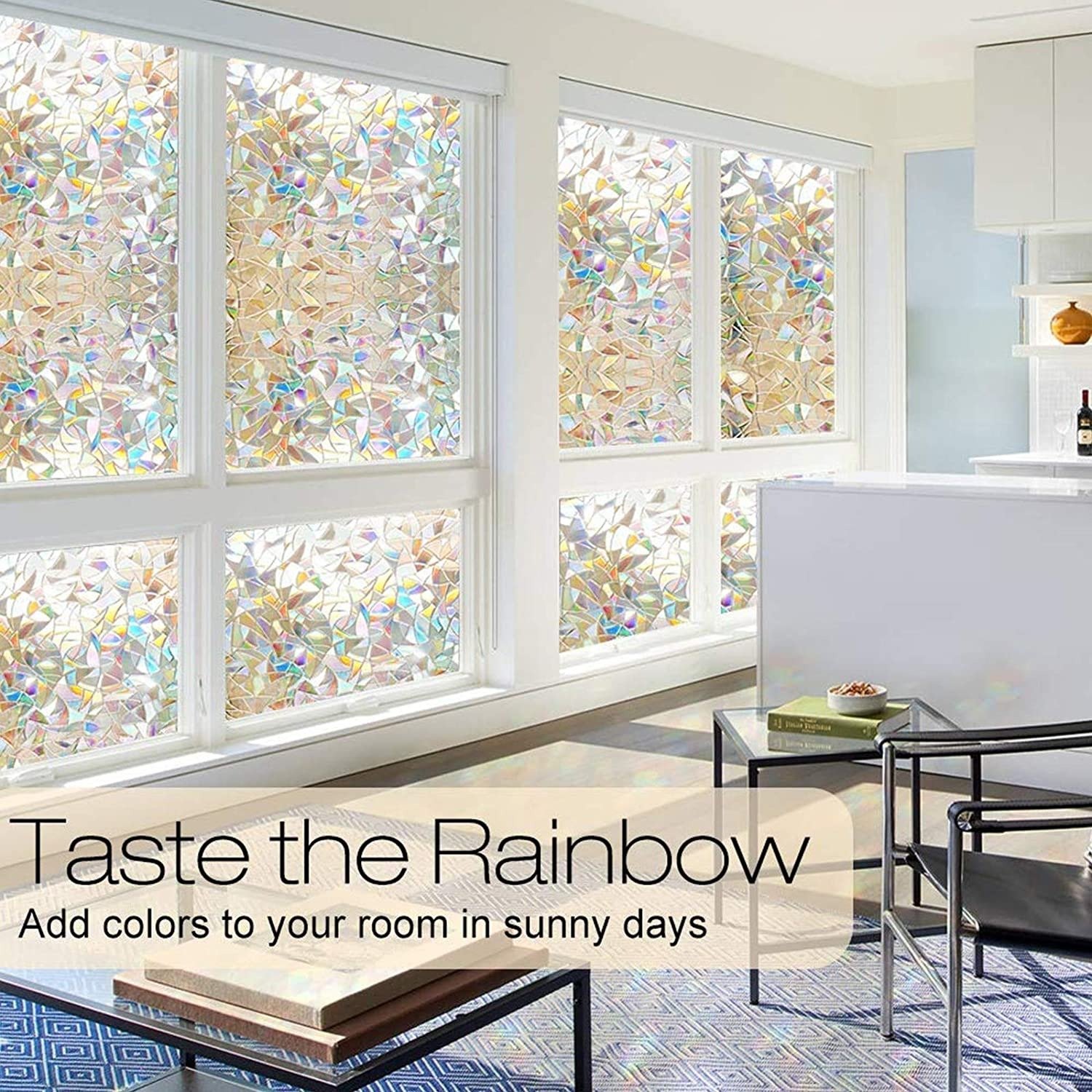 3D Rainbow Window Film