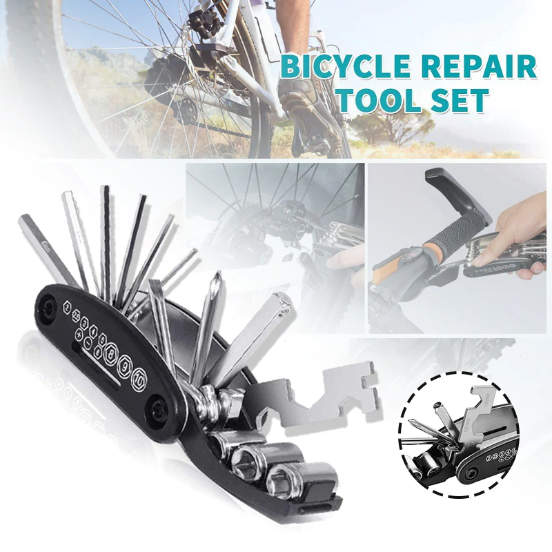 (🔥SUMMER HOT SALE-48% OFF) 16 In 1 Multifunctional Bicycle Hex Screwdriver