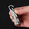 Multifunctional keychain knife