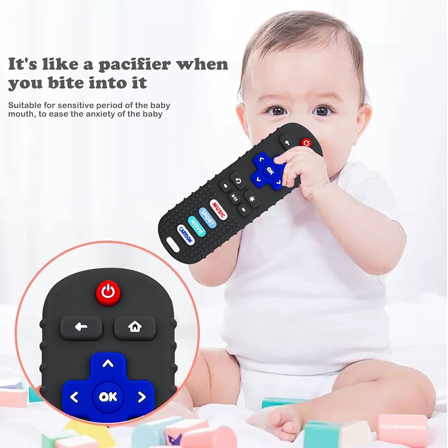 💥LAST DAY SALE 50% OFF💥Baby Teether TV Remote Control