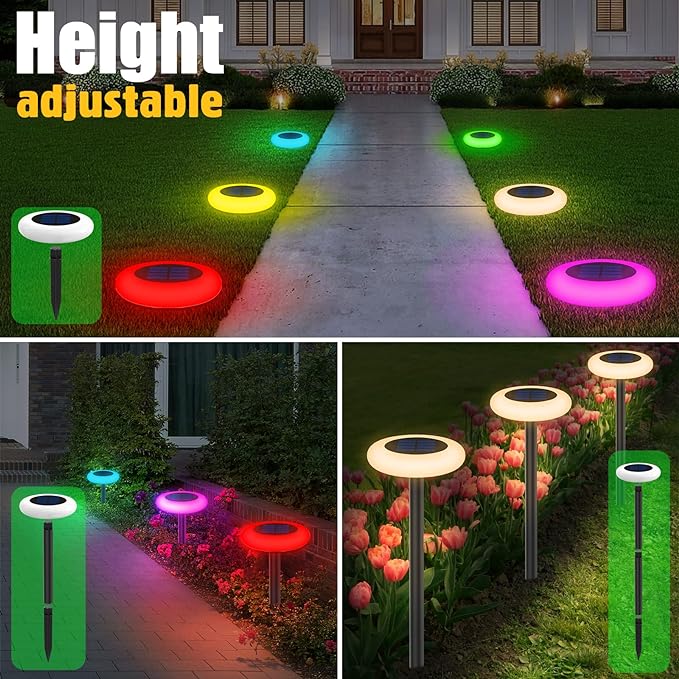 🔥Last Day Promotion 48% OFF-🎁-Colorful Solar Colorful Solar Lights Outdoor✨