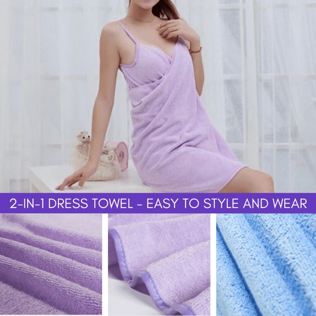 2 In 1 Towel Dress