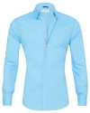 Oxford Stretch Zip Shirt (Buy 2 Free Shipping)