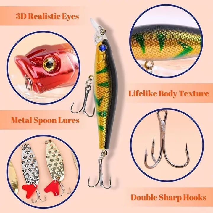 🎁TikTok Last Day Sale - 70% OFF🎣2025 Xmas Holiday Fishing Advent Calendar