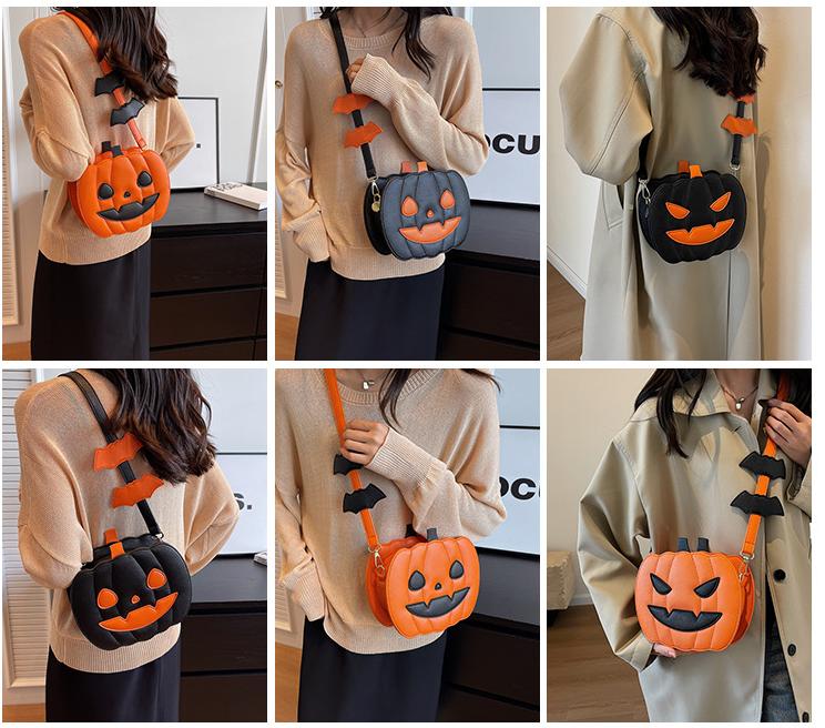 Early Halloween Sale 50% OFF🎃Halloween Pumpkin Crossbody Bag