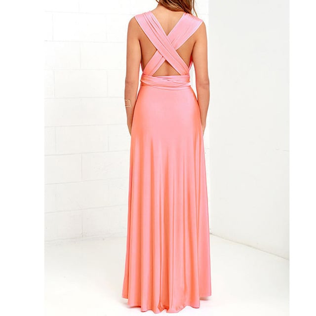 🔥Last Day 49% OFF - Versatile and Sexy Strap Wrap Dress - Bridesmaid Dress