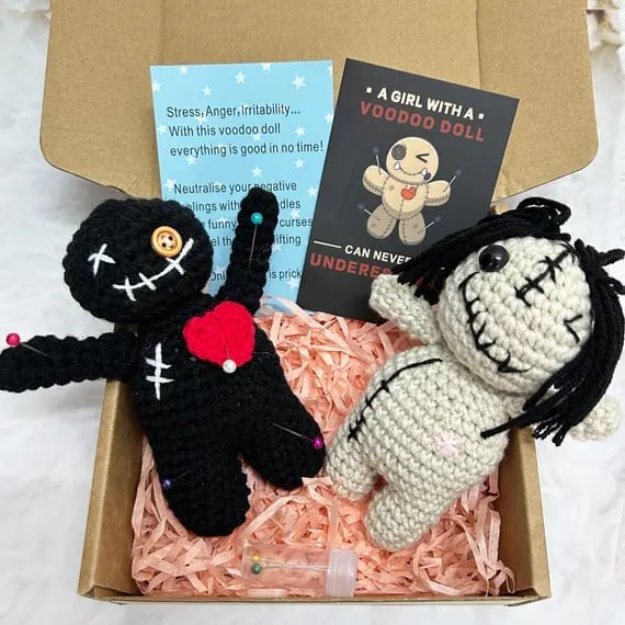 🔥Last 4 hours 49% OFF-💖Crochet Voodoo Doll Pincushion